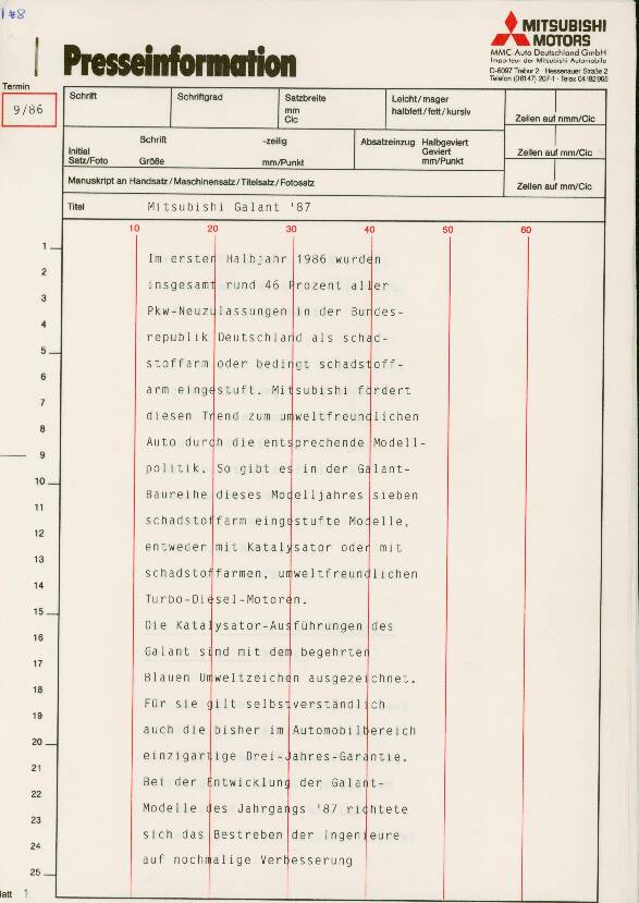 Mitsubishi Prislister