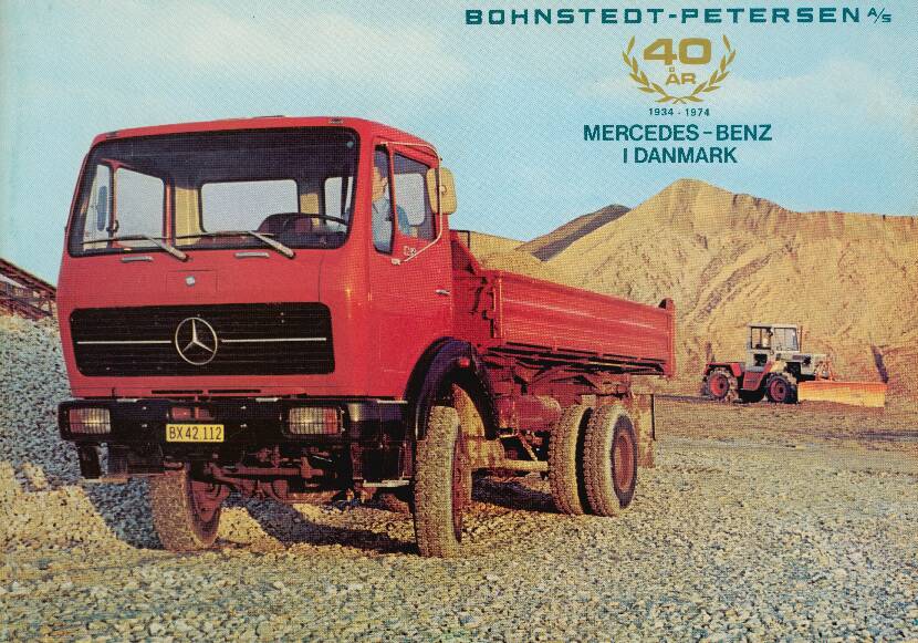 Bohnstedt-Pedersen 40 års jubilæumsbrochure