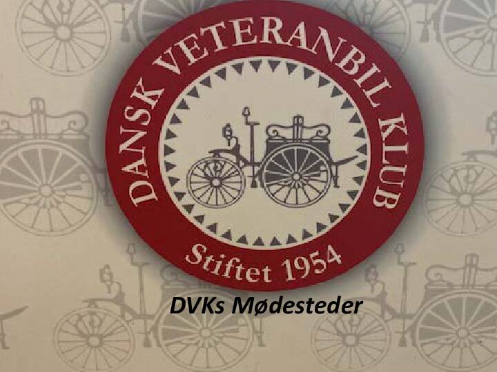 Foredrag om DVKs historie v/John Neel