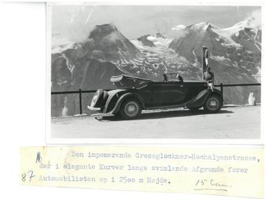 Bil ved Grossglockner