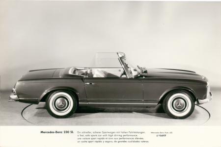 Mercedes-Benz W113 230 SL (8 fabriksfoto)
