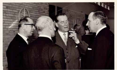 Indvielse af administrationsbygning 1964