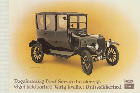 Ford T Tudor 1924