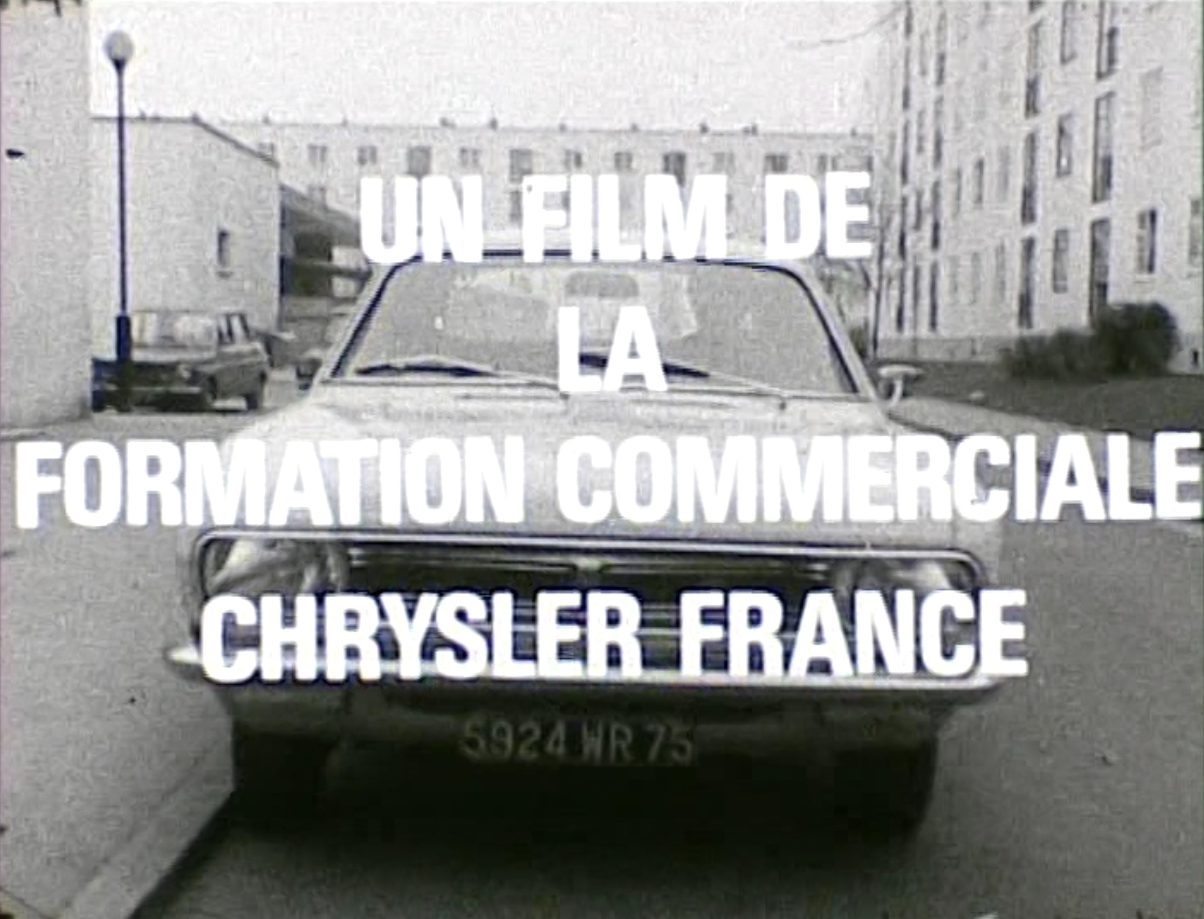 Chrysler 160 salgsinstruktion